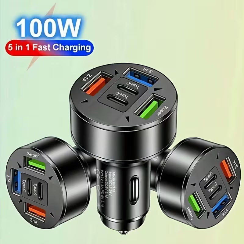 2026 Upgraded Fast-Charge Digital Display Car Charger
