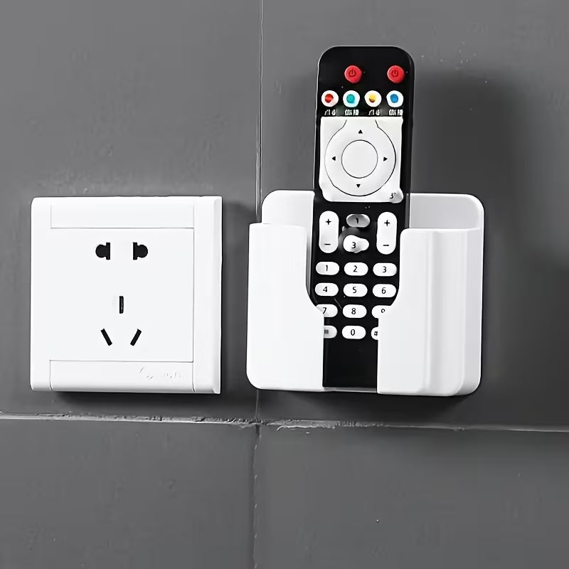 Easy-Install Modern Kitchen Storage Shelf with Phone Holder
