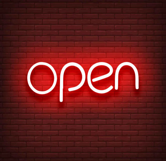 Open Red Text  - Amazing Light